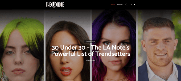 the la note magazine