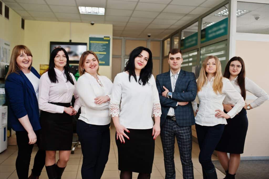 Bank workers theme