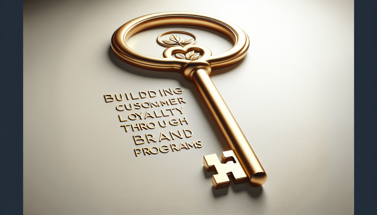 Building Customer Loyalty Through Brand Programs